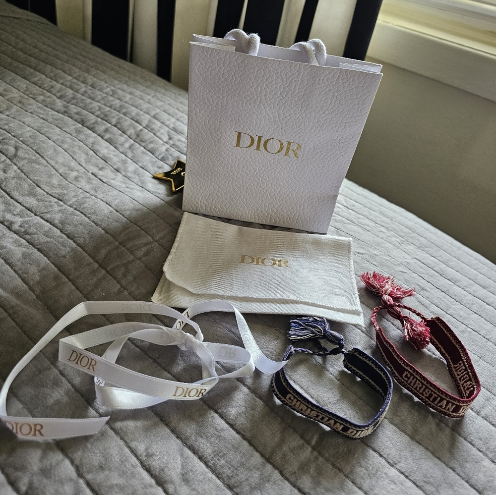 Authentic Christian Dior Tassel Bracelet